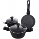 Jogo 3 Panelas In Versat Cook Black